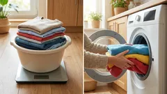 Een wasmachine overladen, of: hoeveel was kun je in één wasbeurt wassen